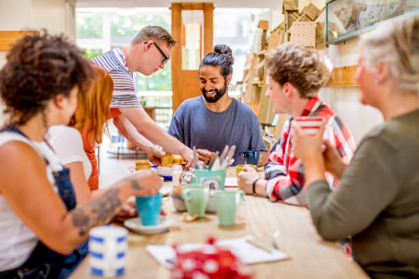 istock Serving Food in the Farm Cafe 860943180