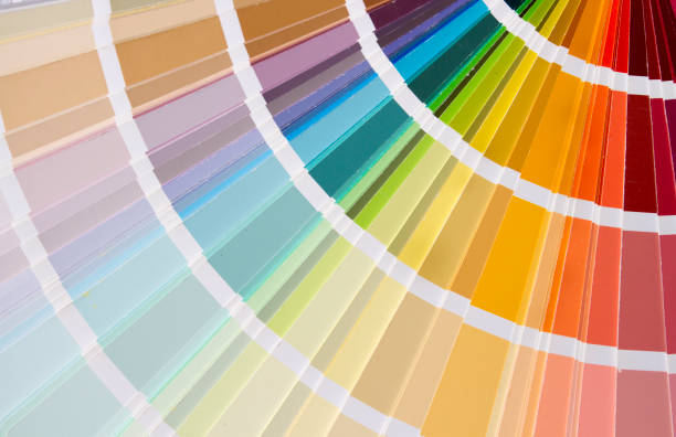Color Chart stock photo
