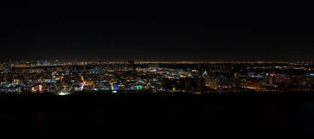 istock Aerial Miami Beach at night 860947242
