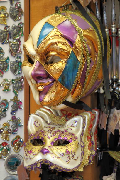 istock Venetian carnival masks 860947612