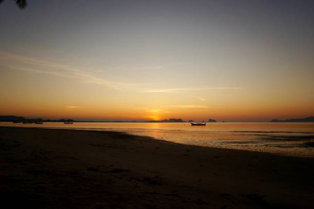 istock Sunset on the island 860948234