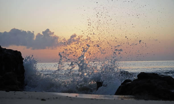 istock Surf by the ocean. morning. sunrise. 860957994