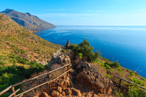 istock Zingaro sea coast, Sicily, Italy 860959108