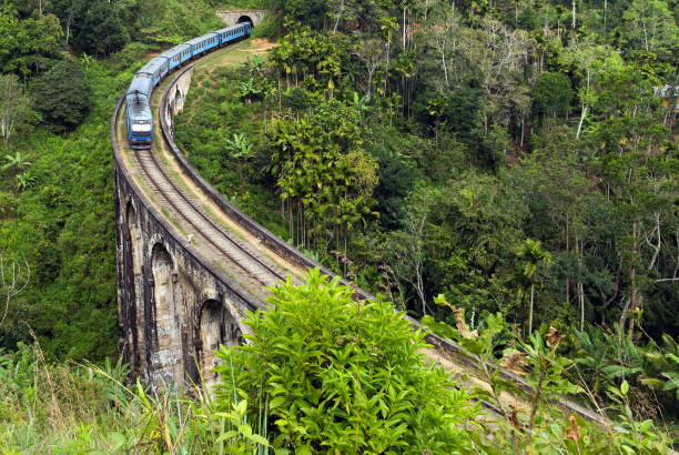 istock train in Rail road tunnel Demodara Nine Arch Bridge 860959358