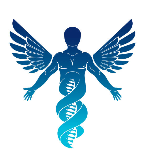 Dna Man Vector 160+ Genetic Dna Model Man Stock Illustrations, Royalty-Free Vector ...