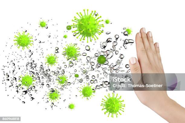 Immune Defense Stock Photo - Download Image Now - Virus, Flu Virus, Viral Infection