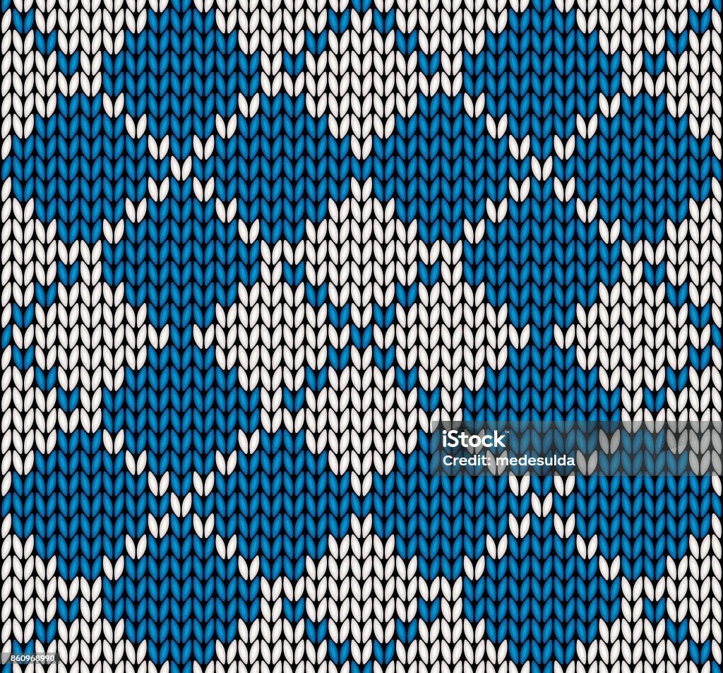 Knit Pattern Stock Knitting Pattern Stock Illustration - Download Image Now - Backgrounds ...