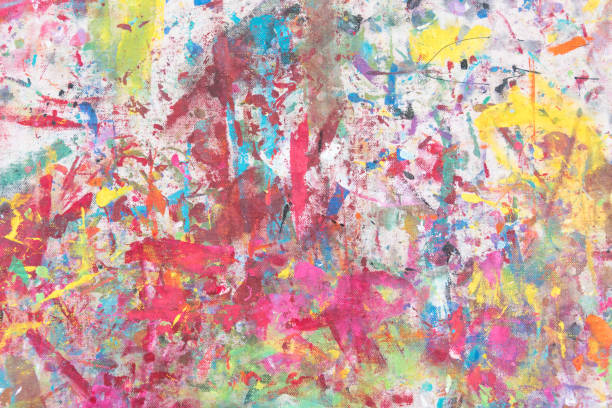 istock Grunge acrylic on canvas hand painted 860980586