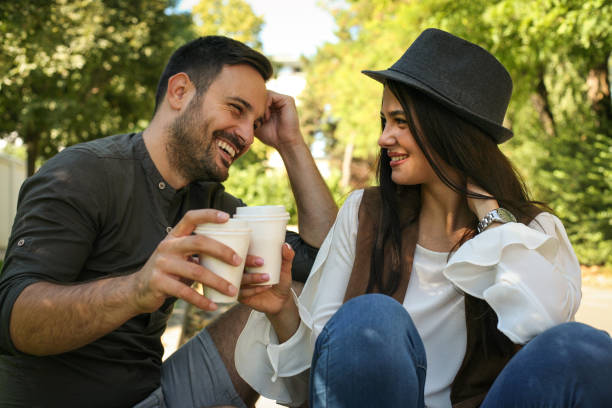 istock Happy young couple. 860981628