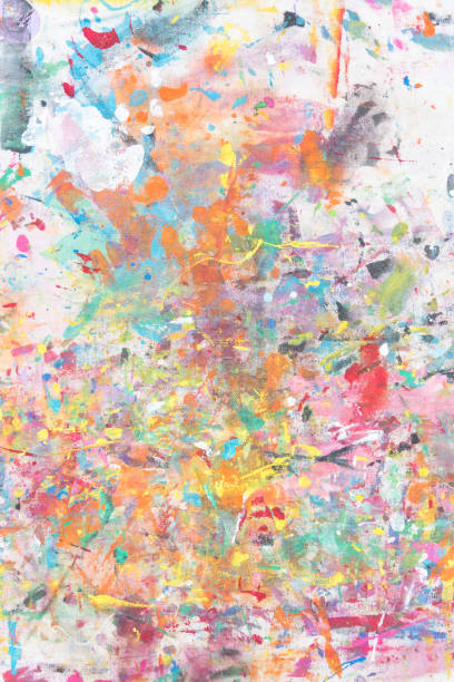 istock Grunge acrylic on canvas hand painted 860981646