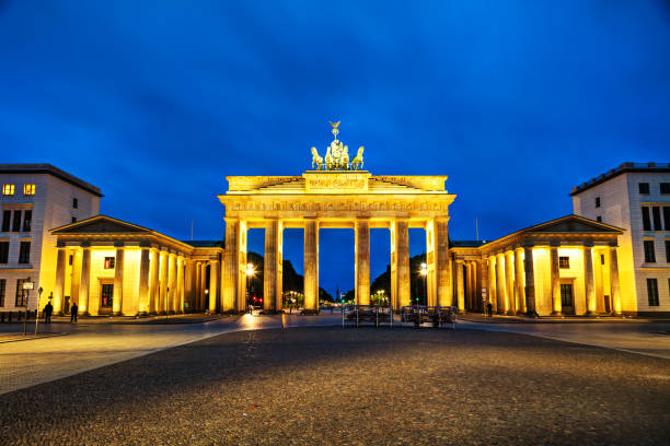 istock Brandenburg gate in Berlin, Germany 860985992