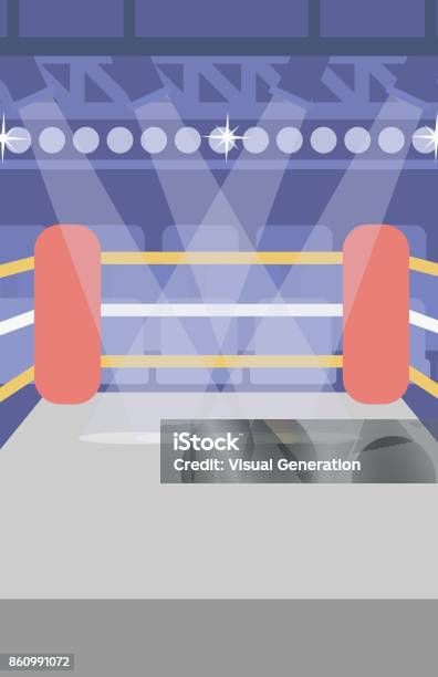 Background Of Boxing Ring Stock Illustration - Download Image Now - Box -  Container, Boxing - Sport, Canada - iStock