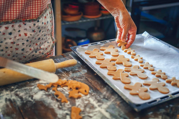 istock Preparing Gingerbread Cookies in Domestic Kitchen 860999388