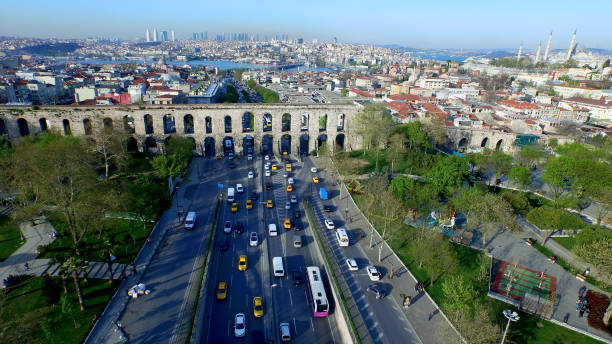 istock Aerial view of Istanbul 861015488
