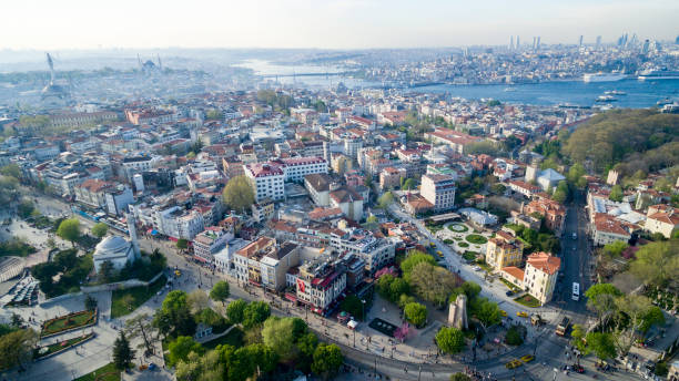 istock Aerial view of Istanbul, Turkey 861016002