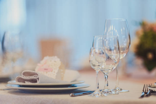 istock Decoration of tables at the wedding 861018548