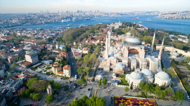 istock Aerial view of Istanbul, Turkey 861018936