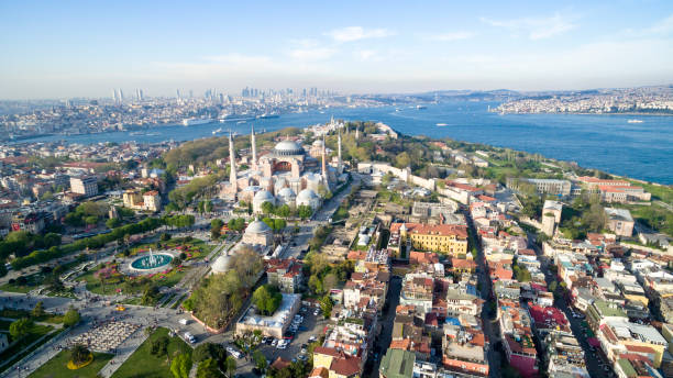 istock Aerial view of Istanbul, Turkey 861019466