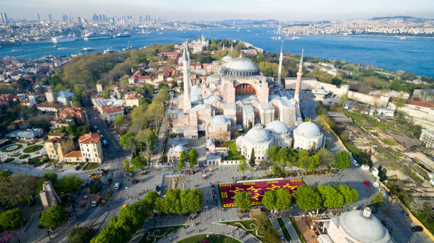 istock Aerial view of Istanbul, Turkey 861019588