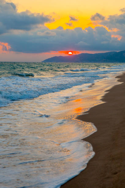 istock Castelldefels beach sunset - Barcelona 861019754
