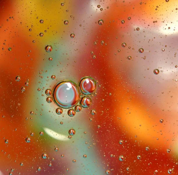 istock Oil in water background 861025964