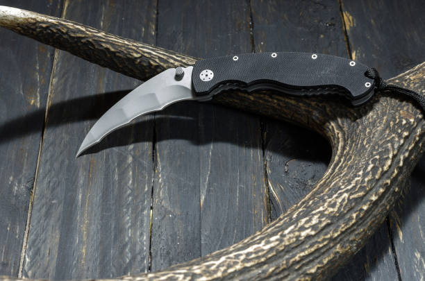 istock Bat knife. Knife for combat operations. 861026002