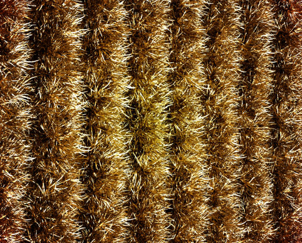istock Row of golden garlands 861026094
