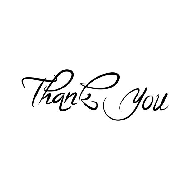 istock Thank you vector illustration.Thank You handwritten inscription. 861026750