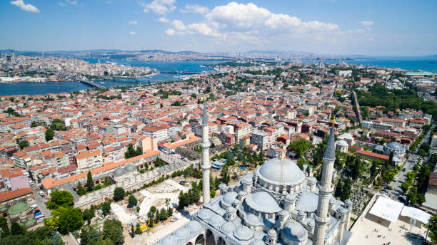 istock Aerial view of Istanbul, Turkey 861030200