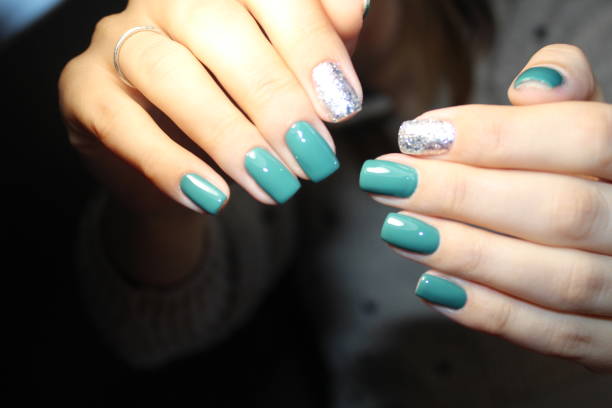 istock stylish design of manicure 861036860