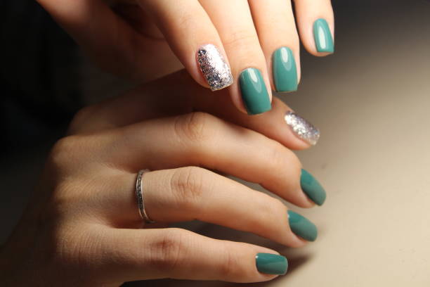 istock Fashion nails design manicure 861037006