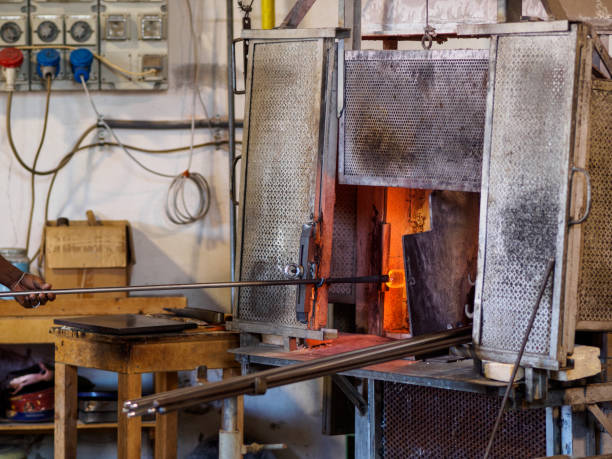 istock Venice glass factory 861039942