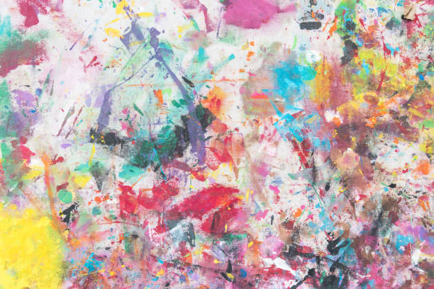 istock Grunge acrylic on canvas hand painted 861043514