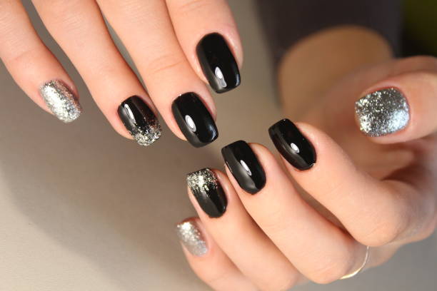 istock Fashion nails design manicure 861044108