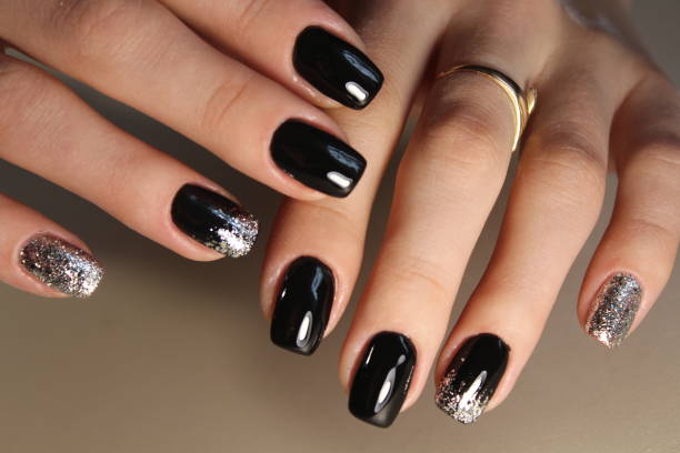 istock Fashion nails design manicure 861044508