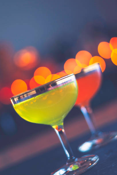 istock Halloween time. Vibrant cocktails with orange bokeh 861086726