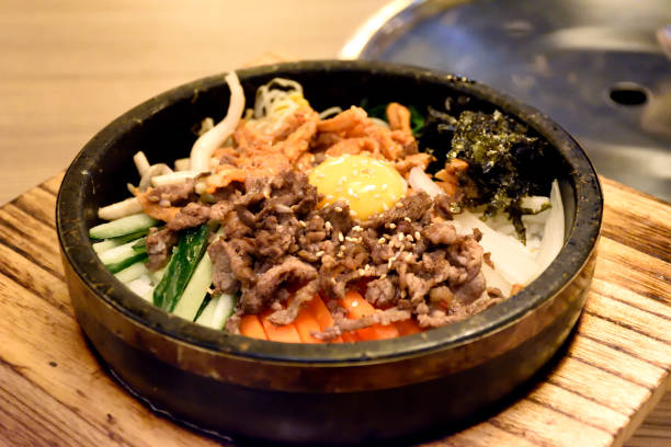 istock Korean Rice in hot pot Bibimbap 861092492