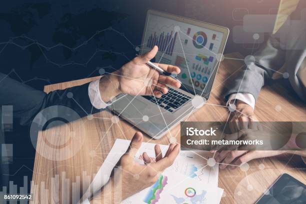 Teamwork Business Concept Stock Photo - Download Image Now - Advice, Business Meeting, Customer