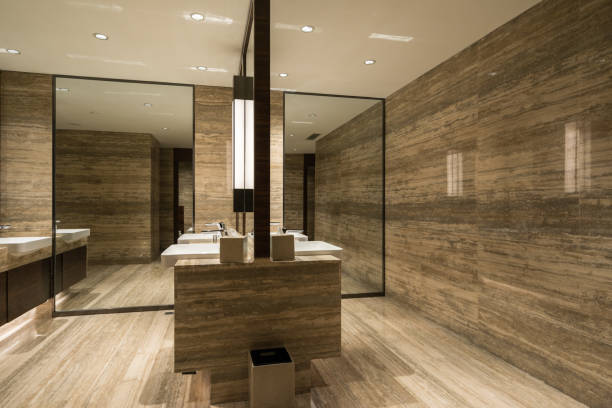 istock Interior of public toilet 861098098