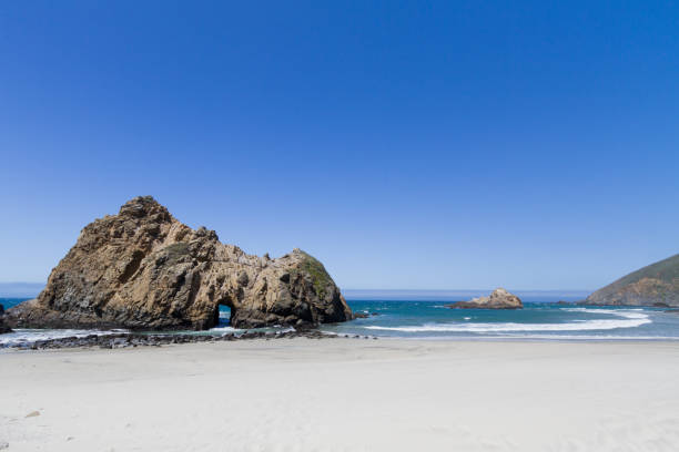 istock Keyhole Arch, Pfeiffer Beach, Big Sur, California 861098376