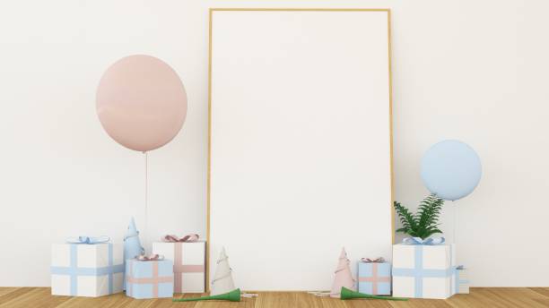 istock Gift space in Festival - 3d rendering 861100856