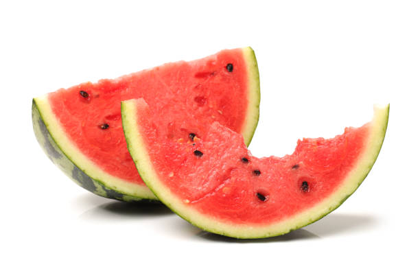 istock slices of watermelon on a white background 861107176