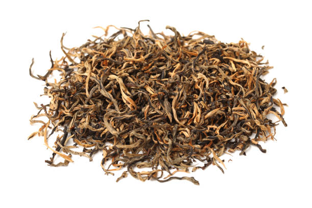 istock Collection of dry tea isolated on a white background 861108334