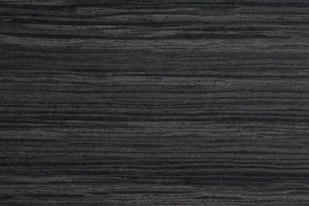 Photo of Close-up of wooden background. Black wood