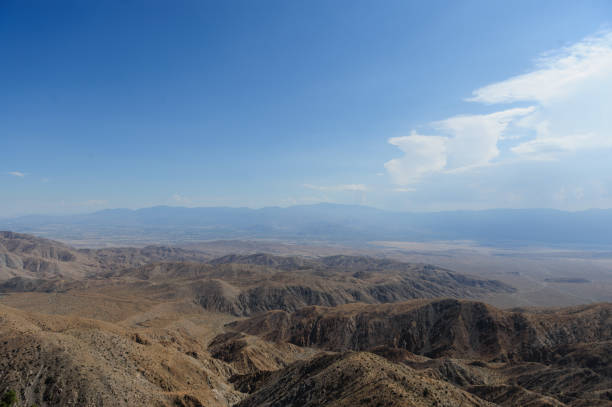 Overlook of the San Barnardino Mountains from the Key Views area in Joshua Tree National Park
