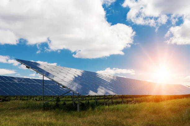istock Solar panels, photovoltaic - alternative electricity source 861126070