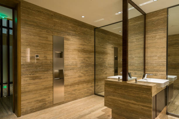 istock Interior of public toilet 861128756