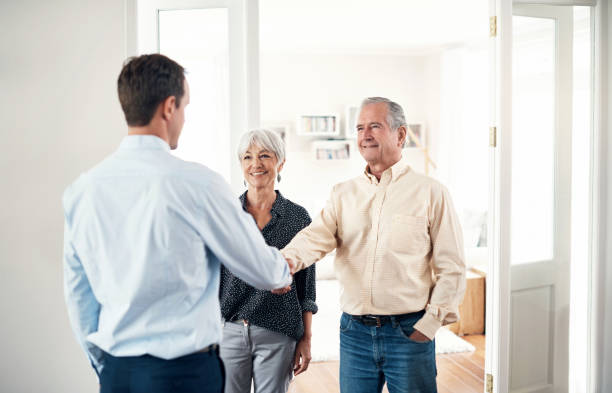 istock He's there to help take their retirement worries away 861129218