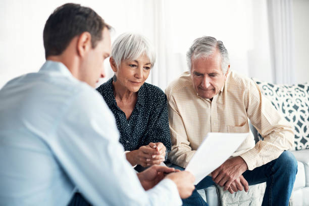 istock Thinking long and hard about their financial options 861129272