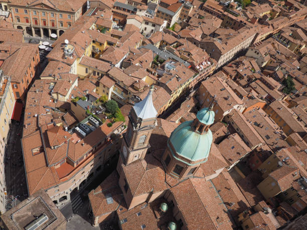 istock Aerial view of Bologna 861129928